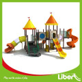 2015 neueste Design Outdoor Playset Kinder Plastik Typ Outdoor Spielplatz mit Slides